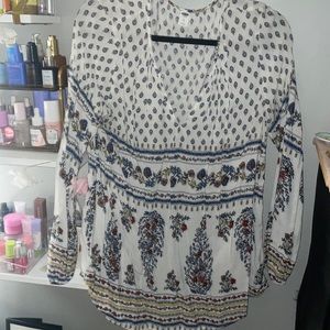 Old navy boho bell sleeves top Sz XL